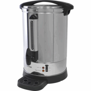 Taveli 20L Stainless Steel Catering Urn – 2500W Hot Water Boiler with Auto Reboil & Anti-Drip Tap