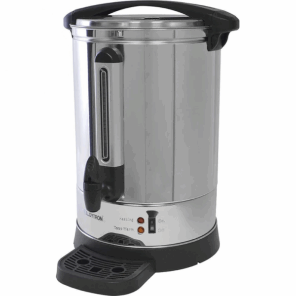 Taveli 20L Stainless Steel Catering Urn – 2500W Hot Water Boiler with Auto Reboil & Anti-Drip Tap